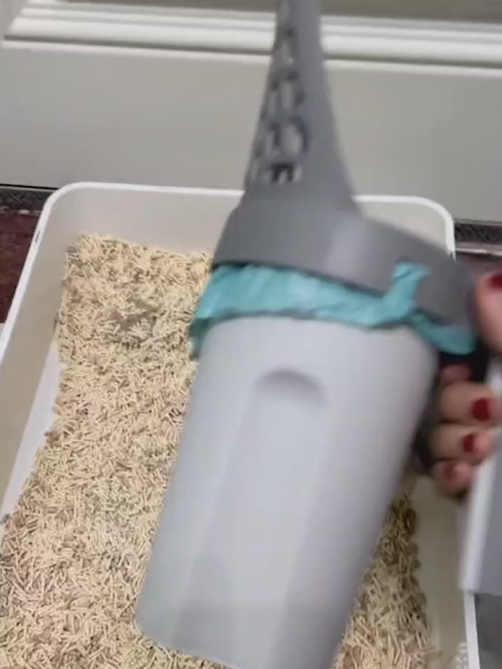 Load and play video in Gallery viewer, Portable Cat Litter Scoop
