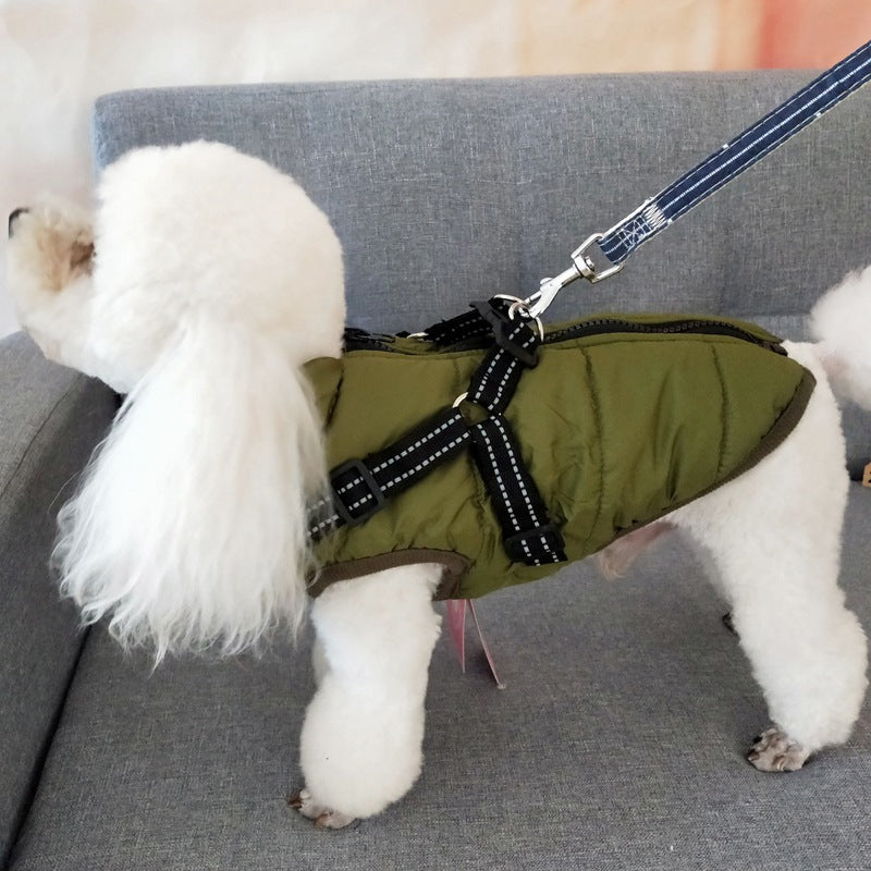  Dog Reflective Waterproof Winter Jacket 