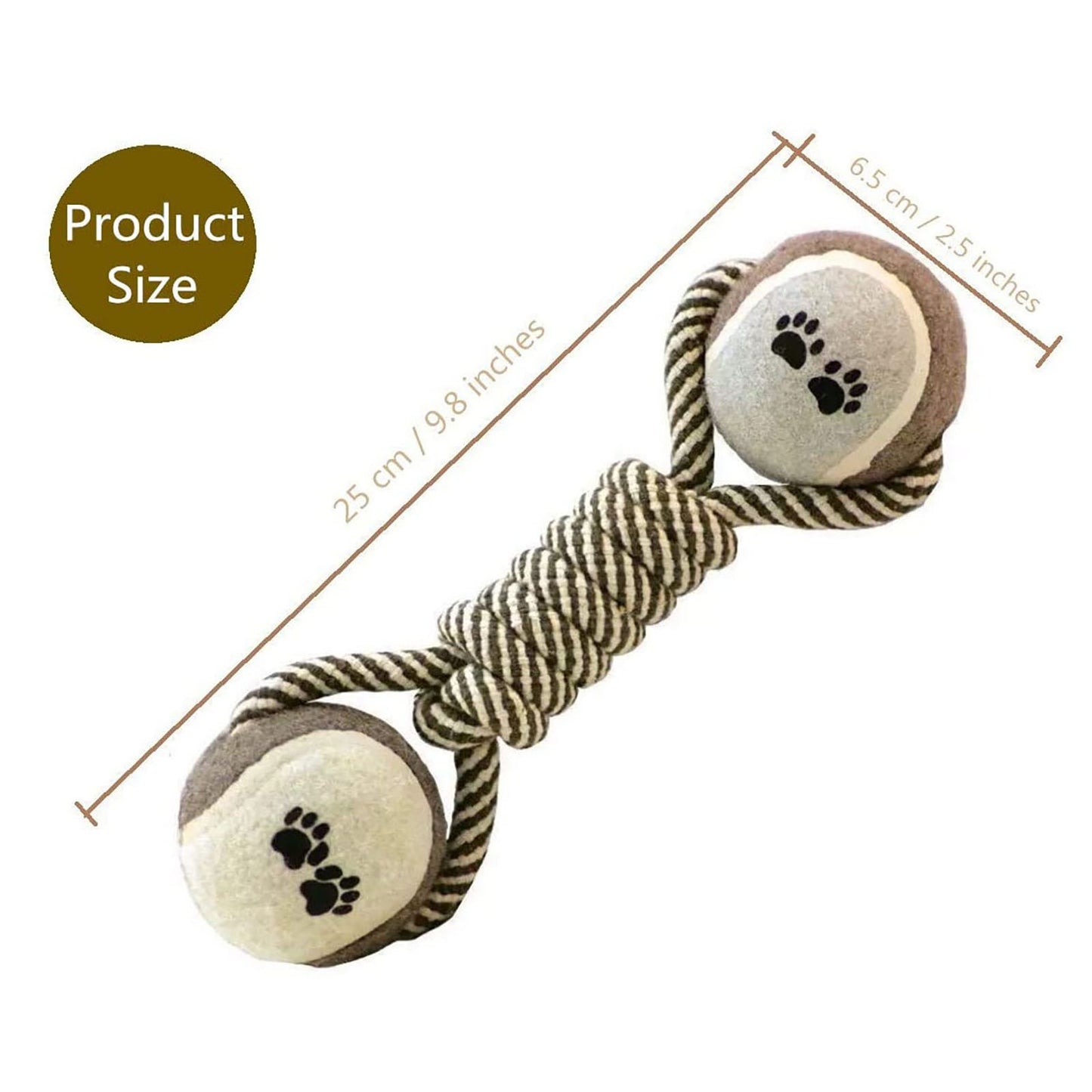 Premium Cotton Animal Instinct Rope Toy