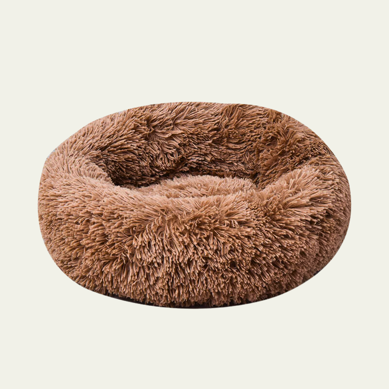 Plush Cuddler Pet Bed