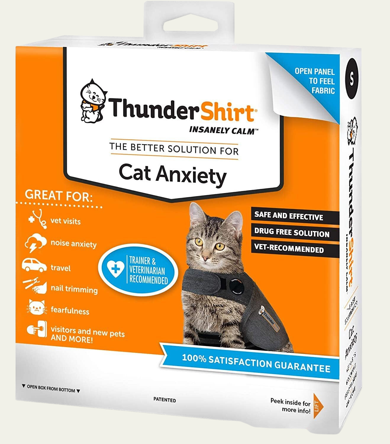 Thunder Shirt Calm Anxiety For Cats 