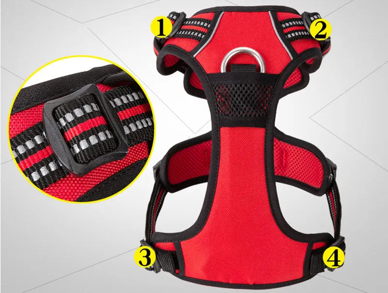 3M/SAFE High Quality Dog Harness 