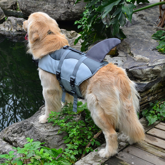 Dive Paw Mermaid Shark Dog Life Vest